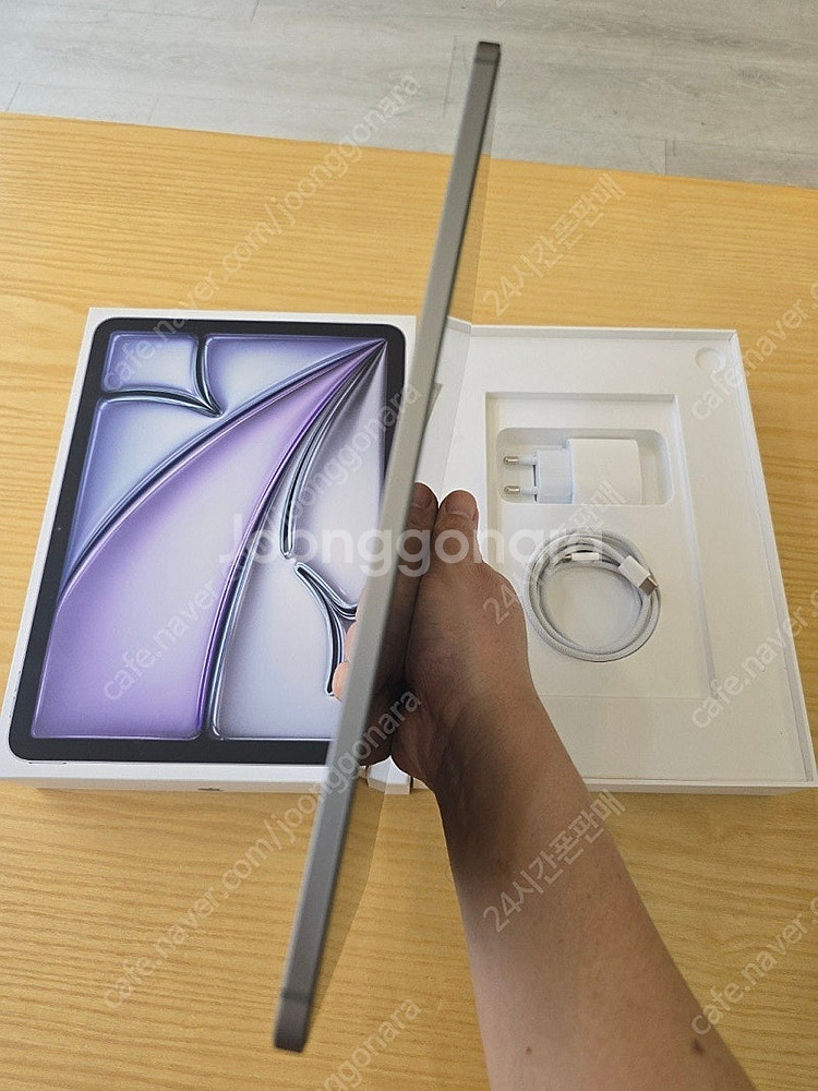 아이패드에어11스페이스그레이512gb M2 셀룰러+WIFI 단순개봉미사용판매합니다--5