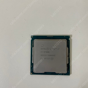 고장 인텔 i7-9700k