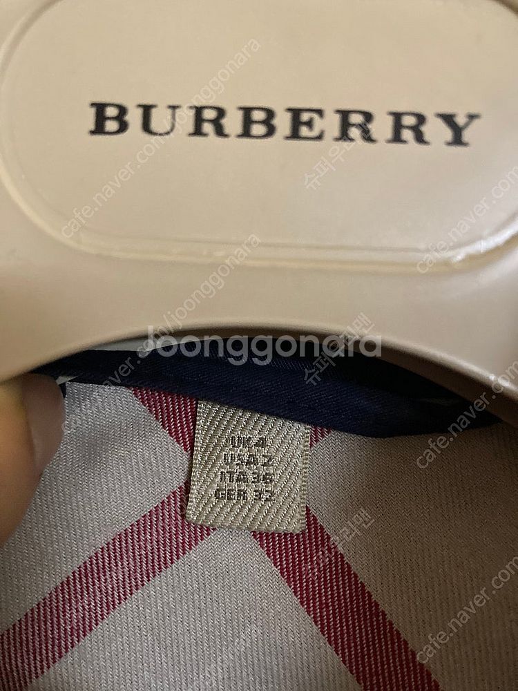 버버리 BURBERRY 트렌치코트--8