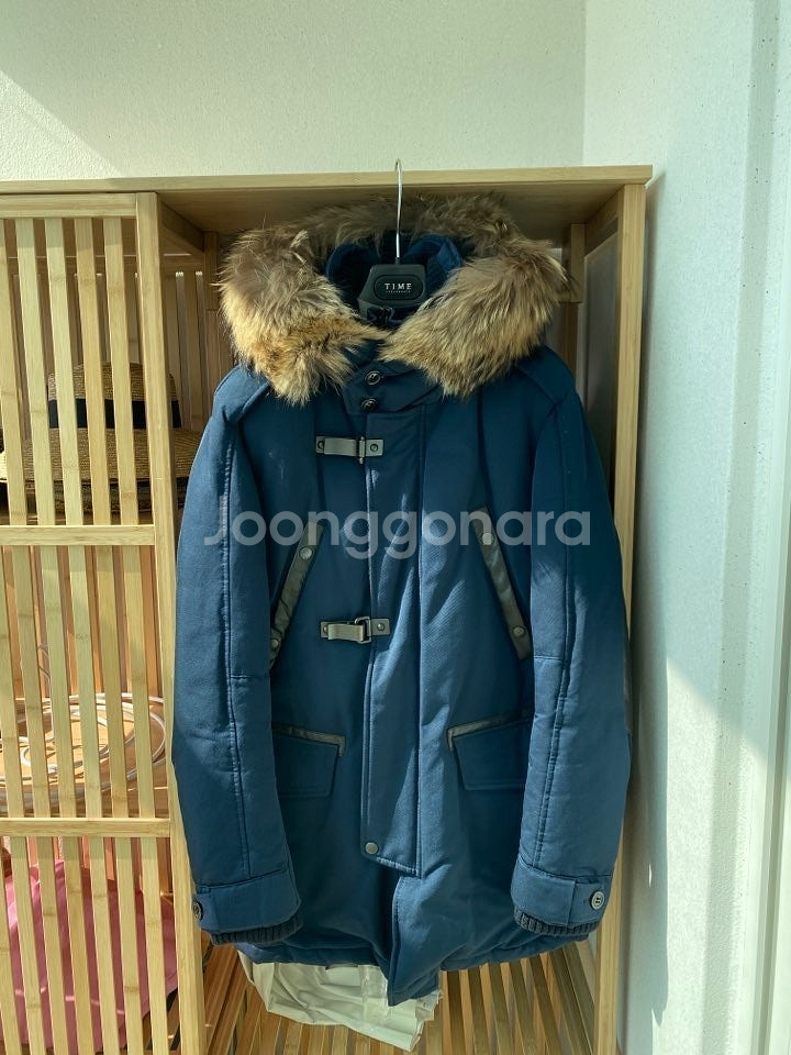 타임옴므 라쿤퍼 구스다운--0