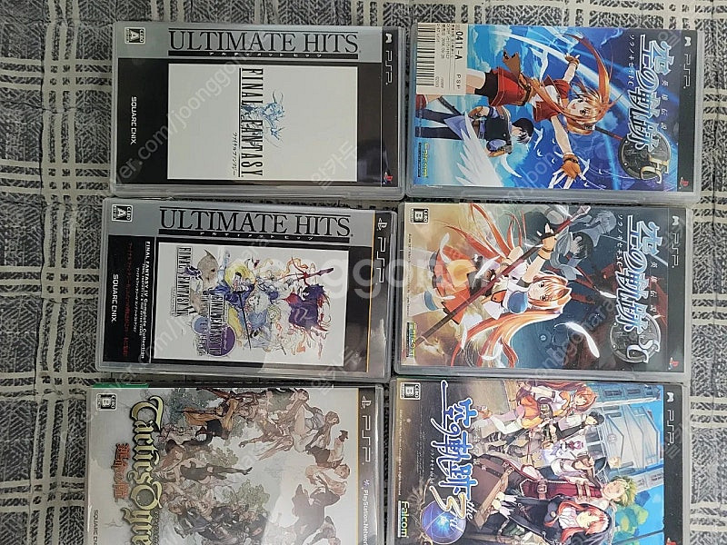 psp1005 umd6장 128기가 메모리 팝니다--4