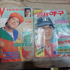 주간야구.(1990년(153호) . ( TV 저널.19