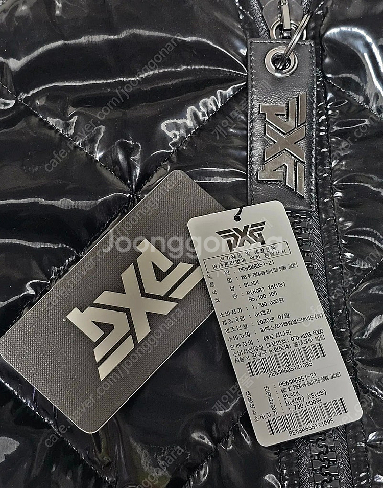 마지막가격내림) 매장정품 남여공용 PXG 유광 골프점퍼...--3