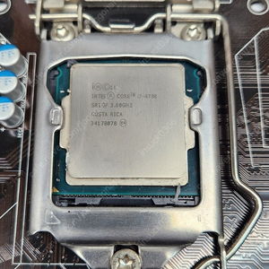 (반본체) intel i7-4790 + GA-H81M-DS2V