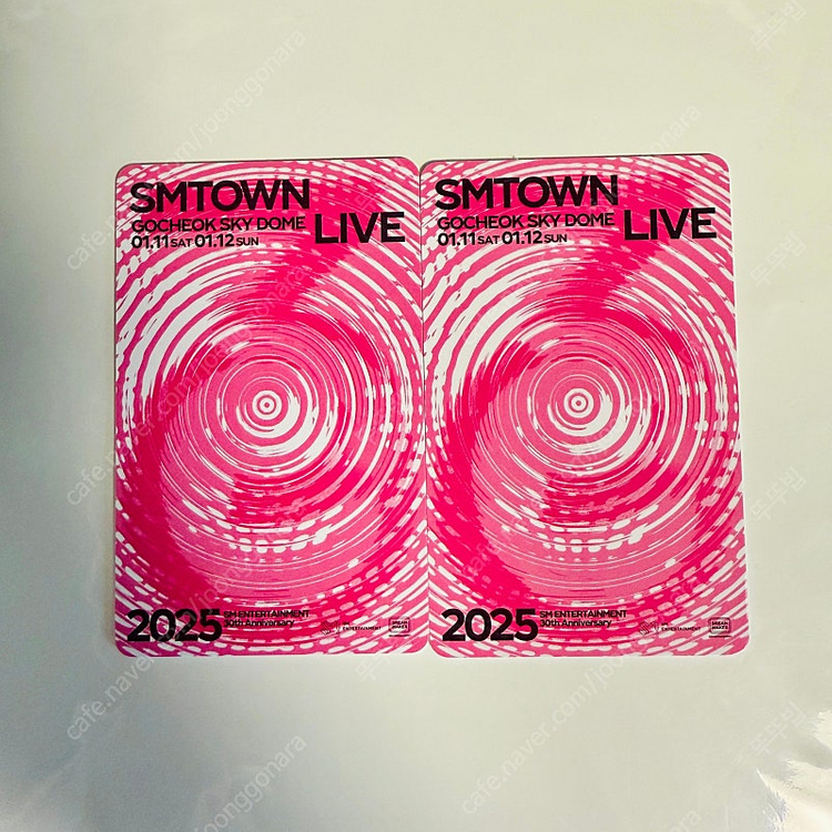 SMTOWM SM 콘서트 1/11(토) F23 1석, 1/12(일) F11 1석 판매--2