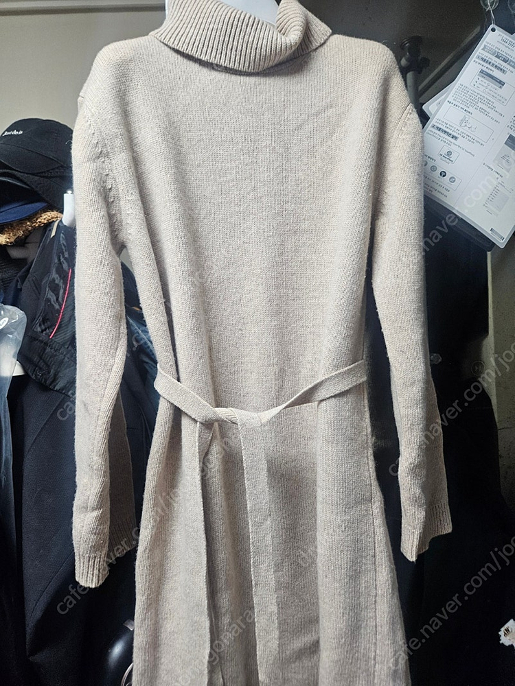 오르 orr 울캐시 터틀넥 니트 원피스 s--1