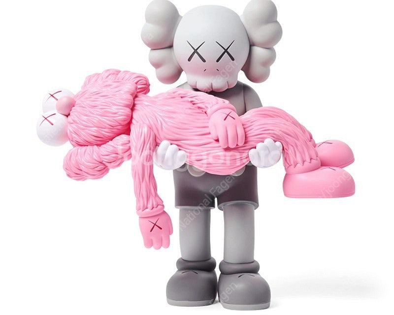 카우스KAWS 곤 피규어 그레이--9