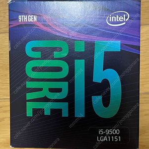 인텔 i5-9500 3.00GHZ 미개봉 새상품