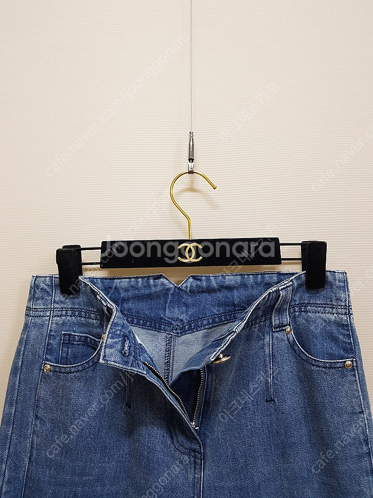 한섬 마인 23SS 프레이드헴 데님 팬츠 64-94사이즈--2