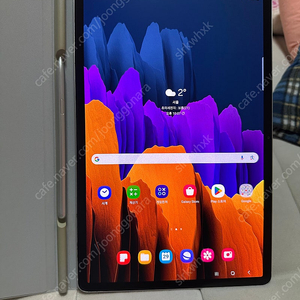 갤럭시탭 S7+플러스 256WIFI + 펜 + 정품 북커버 판매
