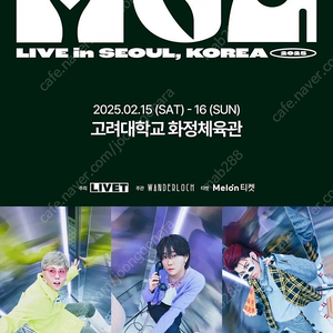 MGA 미세스그린애플 콘서트 내한공연 2월 15~16일 스탠딩 지정석 티켓양도