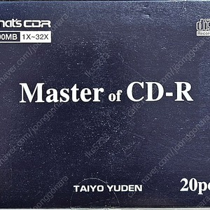 That’s Taiyo Yuden Master of CD-R CDR-80KY20S