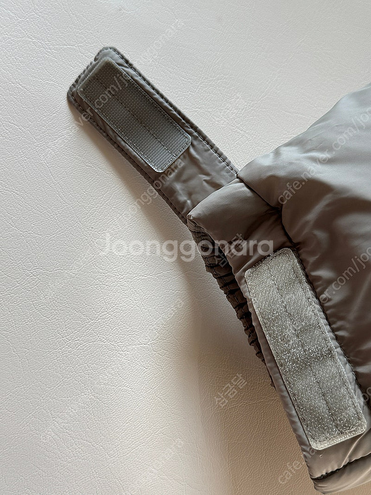 커버낫 숏패딩 L사이즈 (베이지, 오리털)--2