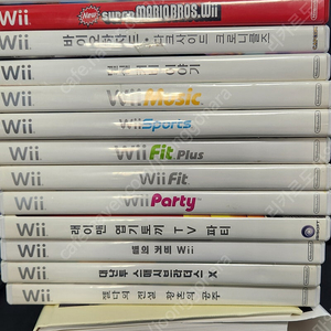 Wii CD 게임 일괄