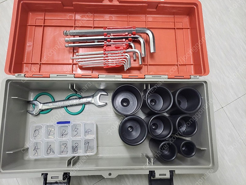 초음파 튜브 실링기 + 컷팅기 ( 라미네이트, PE튜브 접착,절단기 ) 충진기 (새제품구입후 진열만한 제품)--4