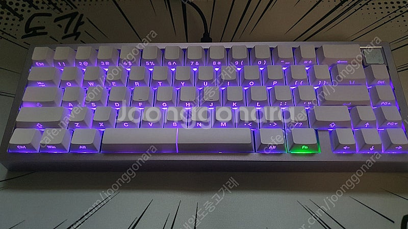 zoom65v3 라벤더 swk 캣민트 커스텀 키보드(빌...--1