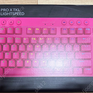 로지텍 G PRO X TKL LIGHTSPEED 갈축