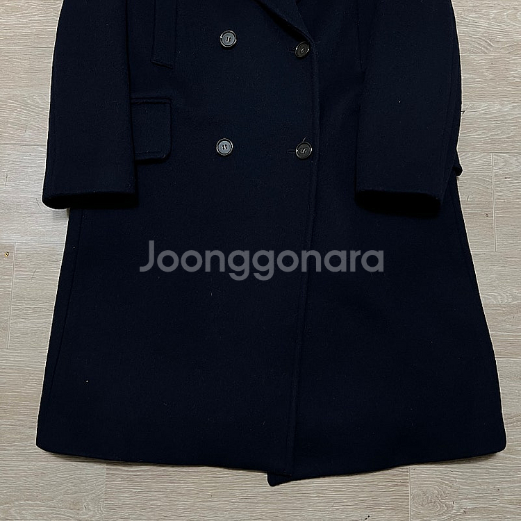 메리고라운드 핸드메이드 울 더블 코트 S/90--2
