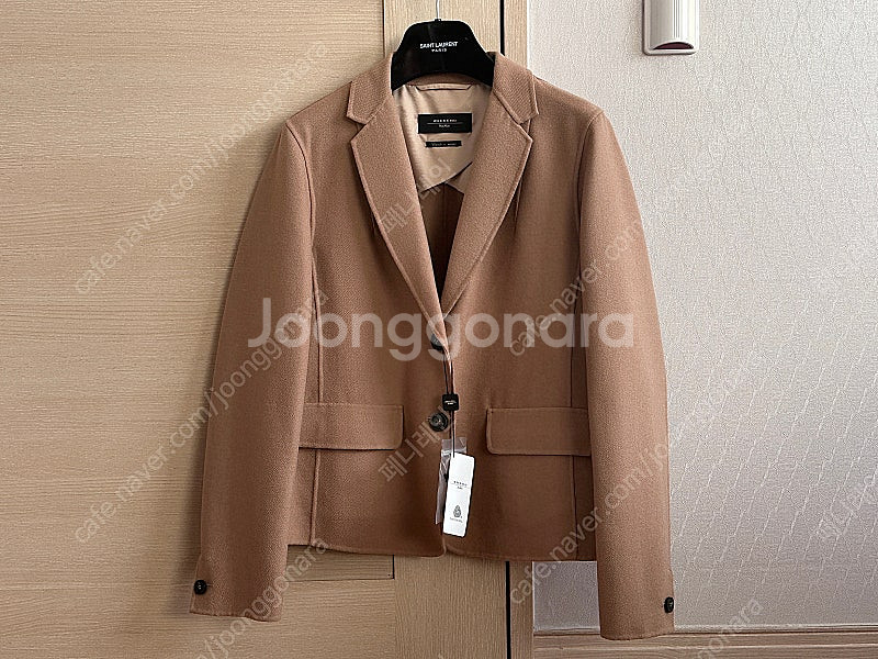 정품 새상품 위캔드 막스마라 퓨어울 여성 자켓 핸드메이...--0