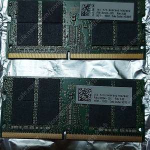 노트북램 32기가 삼성 노트북용 메모리 DDR4 32GB 택포 6.5만