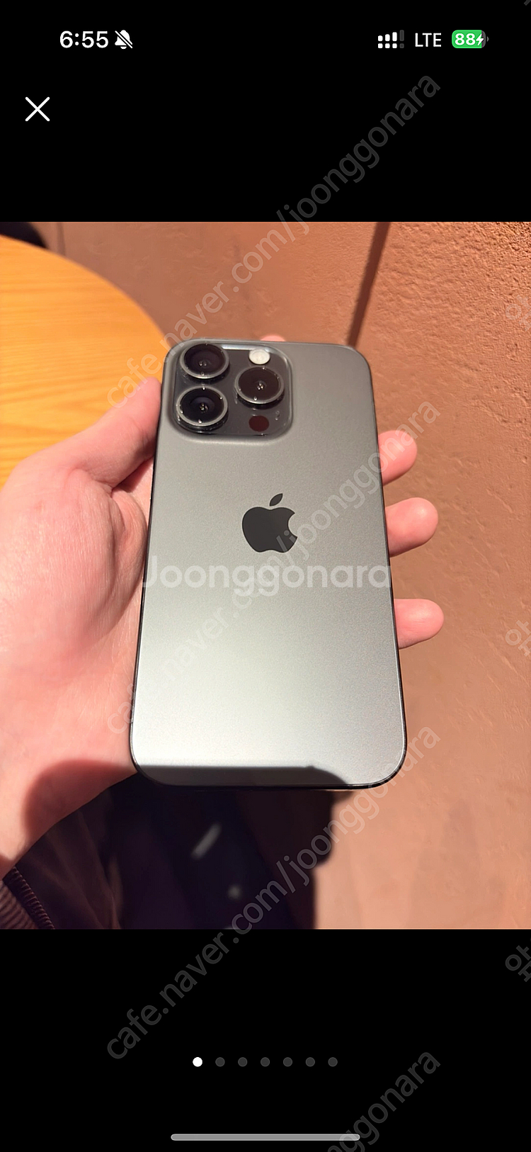 아이폰15 프로 256gb 무음카메라 해외판 팝니다--4