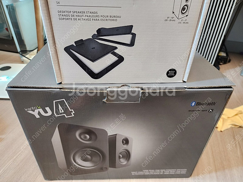 칸토 블루투스 스피커 YU4 블랙 + 정품 스탠드 S4--6