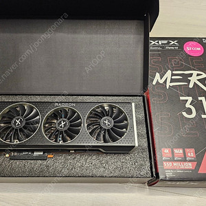 XFX MERC RX6800XT 16g 라데온 그래픽카드