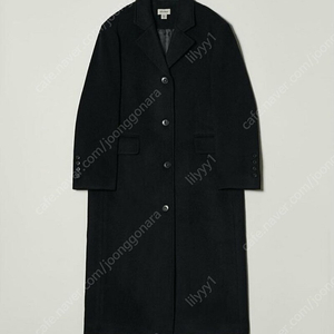 [새상품] 시엔느 피터 블랙 울 코트 Peter Black Wool Coat