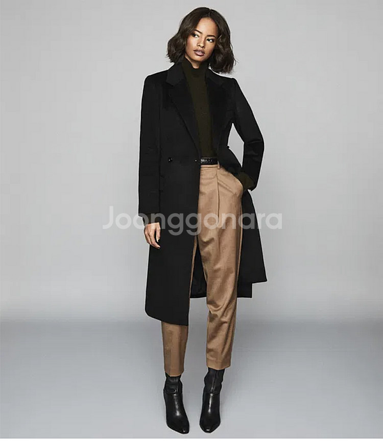 여성55)REISS 리스 코트,라코스테 울 캐시미어 니...--1