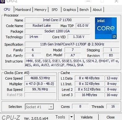 i7 11700 삼성 ddr4 32GB RTX 3060...--0