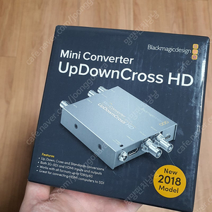 Blackmagic Design 업다운 크로스 컨버터 HD 판매합니다. (UpDown Cross Mini Converter)