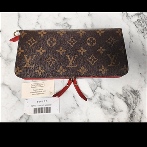 정품 Louis Vuitton M60249 모노그램 캔버스 인솔라이트 월릿 장지갑 정가 100만원대