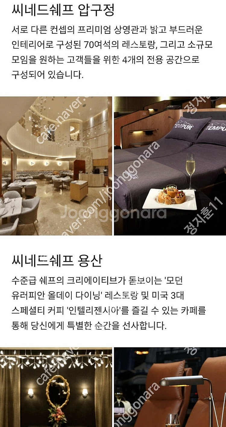 CGV 씨네 드 쉐프 특별관 2인 템퍼5.9만 스트레스...--1
