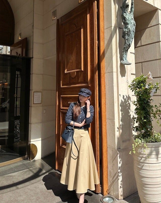 [판매] 더로랑 제작 로렌 트렌치 스커트 S 미개봉 새상품--8