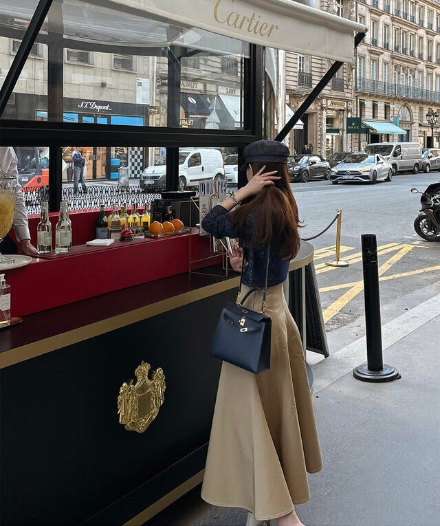 [판매] 더로랑 제작 로렌 트렌치 스커트 S 미개봉 새상품--9