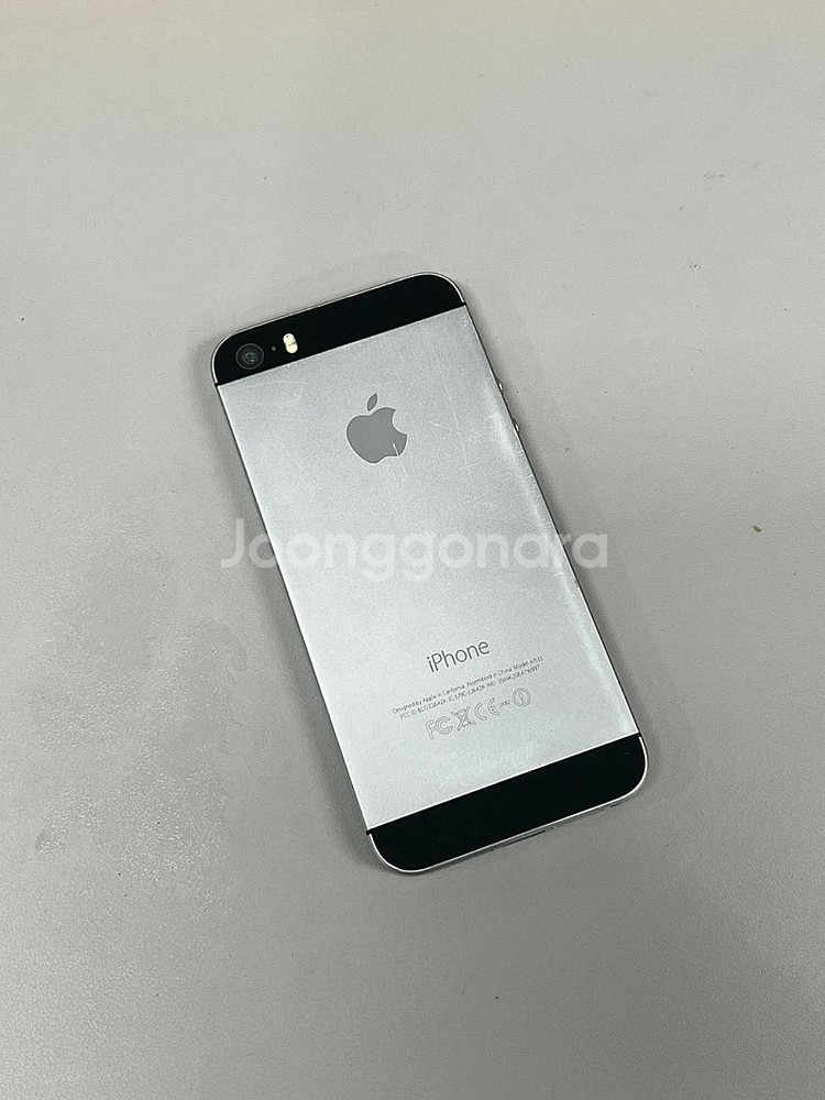아이폰5S 16기가 스페이스그레이 외관 미파손 단말기 ...--0