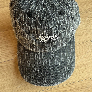 슈프림 Needle Punch Denim 6-Panel