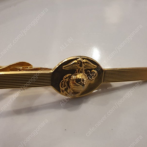 미해병대 오리지널 넥타이핀 타이클립 USMC Gold Tone Tie Clip