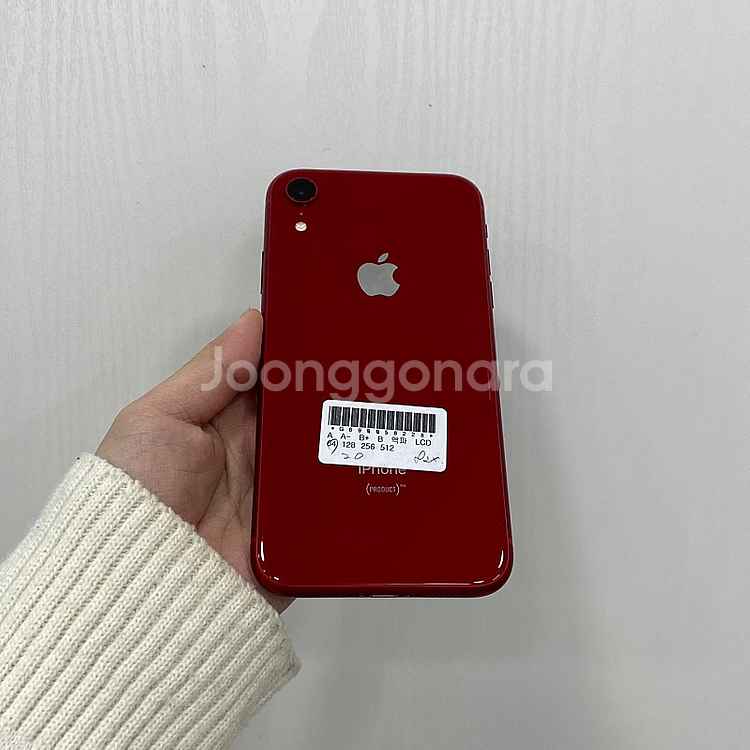 58228 아이폰XR 레드 64GB 부산 중고폰 팝니다...--2