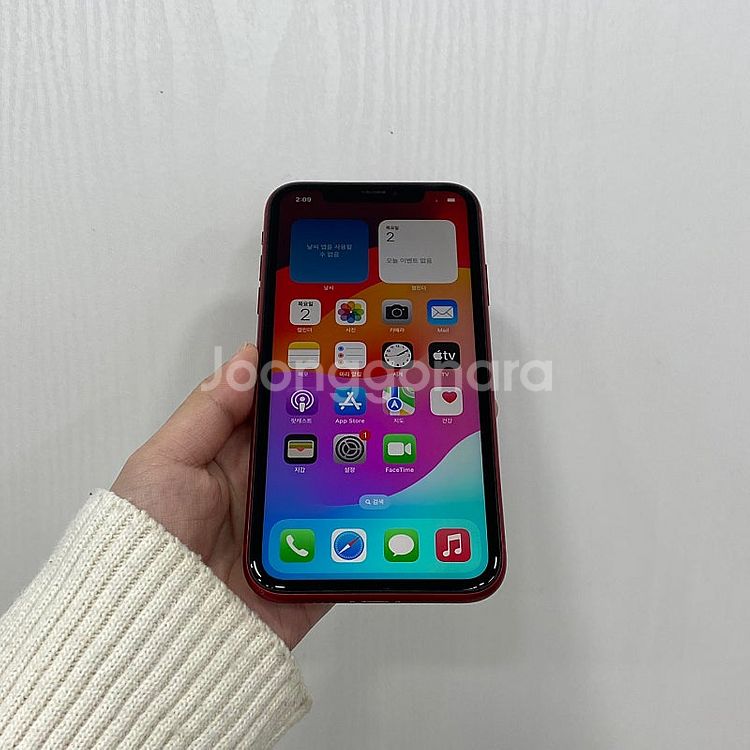 58228 아이폰XR 레드 64GB 부산 중고폰 팝니다...--0