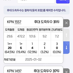 한우정액 kpn1557 1497판매합니다.