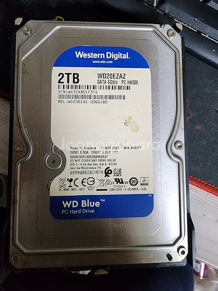 WD HDD 2TB--0