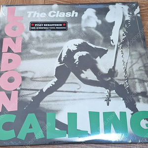 The CLASH - Loud The Calling 180g오디오파일 프레싱 미개봉2LP