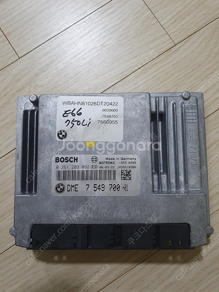 E66 750li ecu 및 부품--0