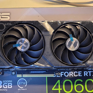 ASUS RTX 4060TI DUAL OC