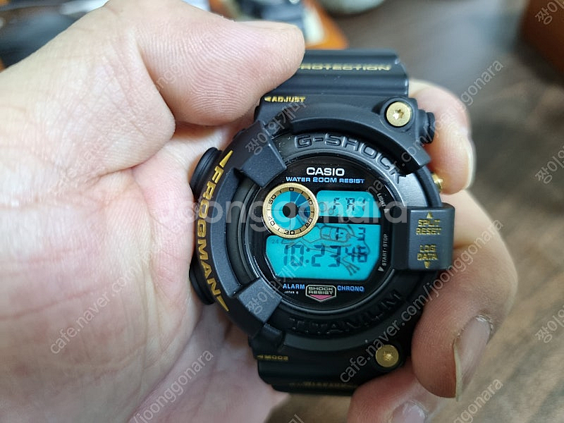 지샥 프로그맨 흑금 DW-8200B--2