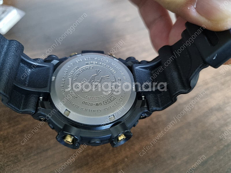 지샥 프로그맨 흑금 DW-8200B--4
