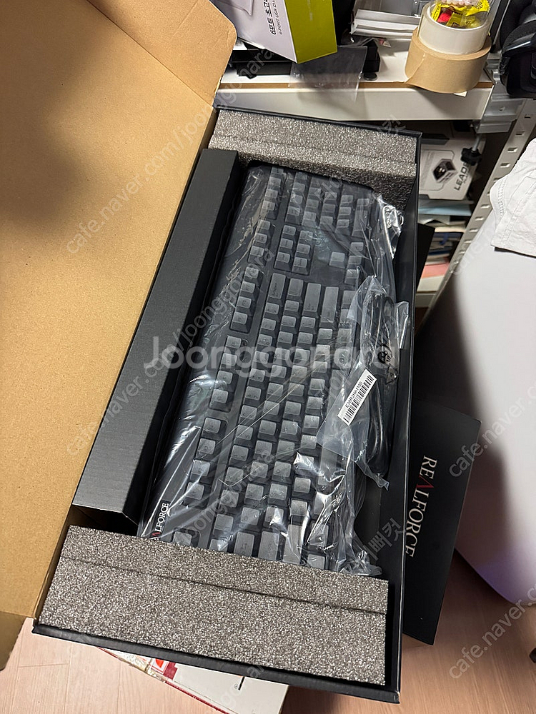 리얼포스 r3 풀배열 무접점 저소음 45g--1