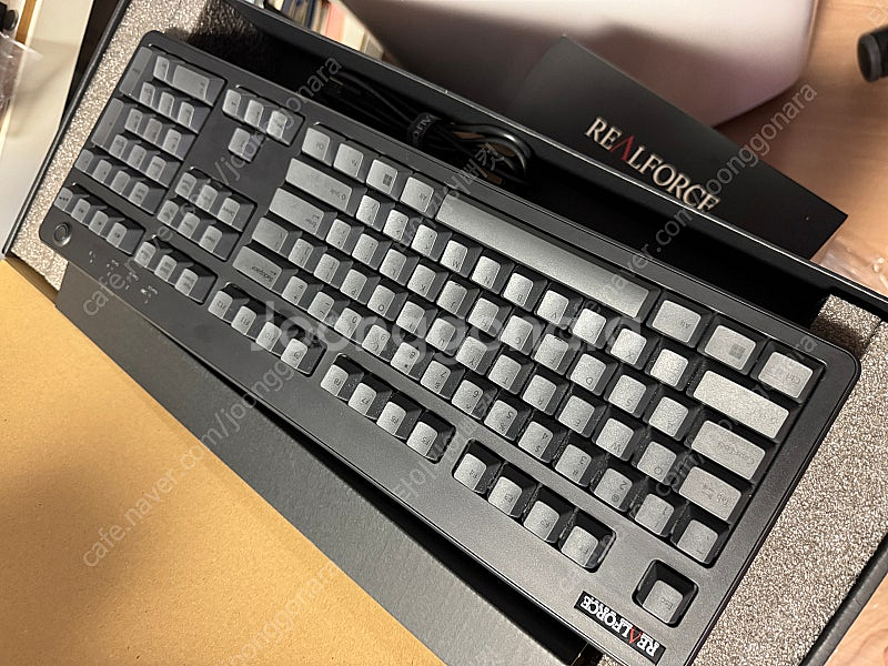 리얼포스 r3 풀배열 무접점 저소음 45g--2