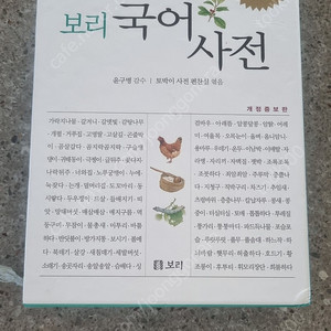 보리 국어 사전